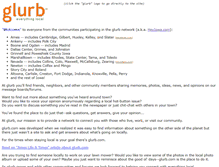 Tablet Screenshot of glurb.com